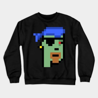 Nft Zombie CryptoPunk Crewneck Sweatshirt